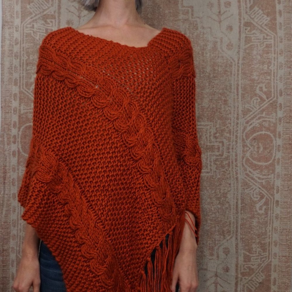 3 for 40⭐ Warm knit poncho